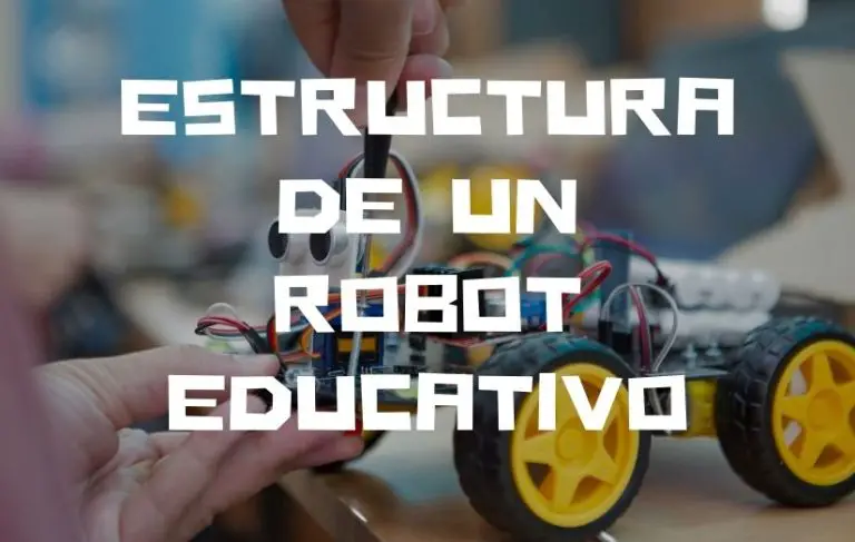 La estructura de un robot educativo