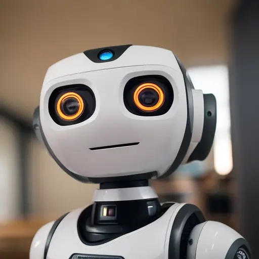 Robot Inteligente Emo Niños Juguete Electrónicos Didacticos Blanco/Azul