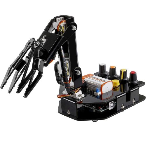 SUNFOUNDER Robot Arm 4-Axis Servo Control Kit de robótica de rotación de 180 Grados