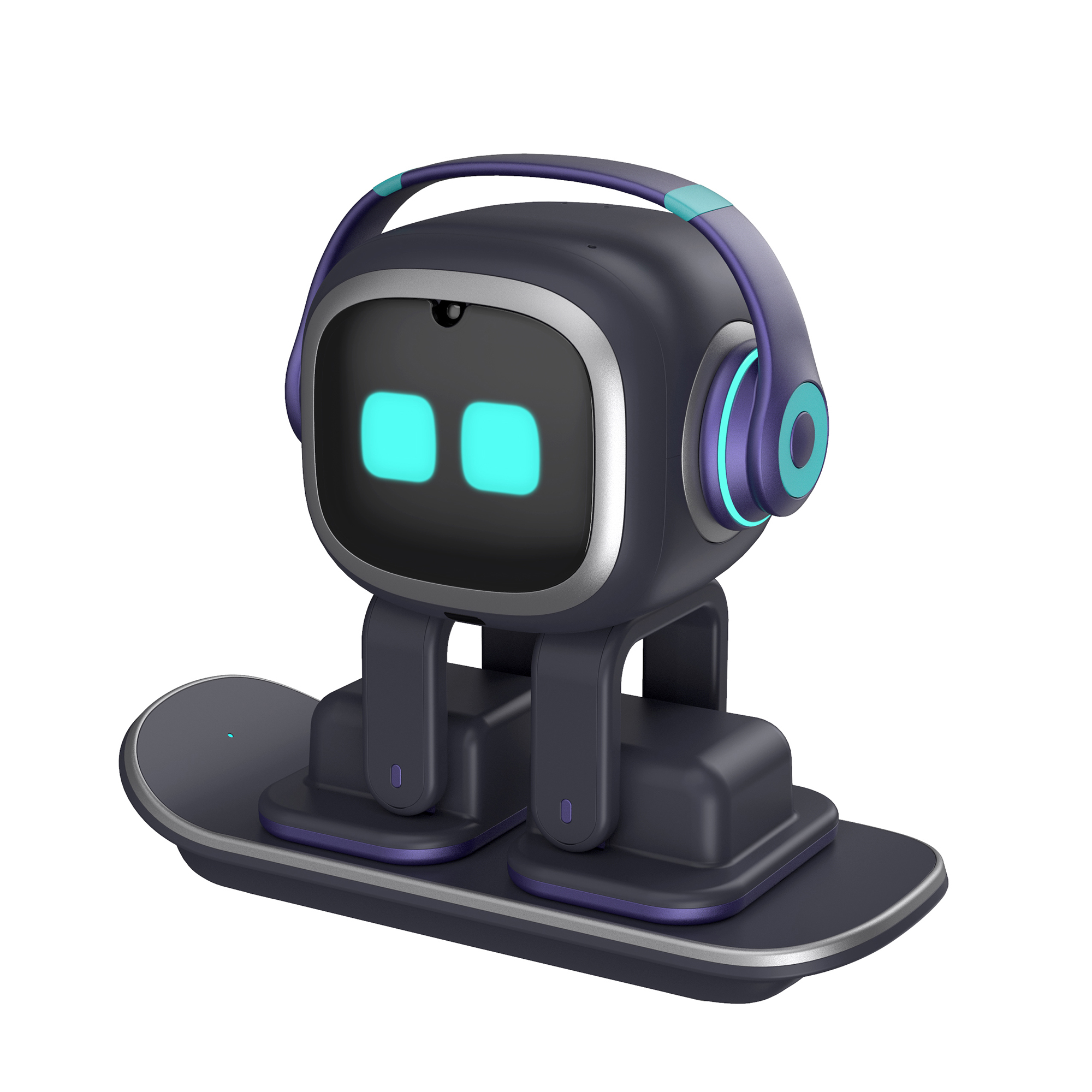  Eilik Azul - Robot Mascota Juguete Inteligente Interactivo:  Compañero para Casa y Trabajo, con Software de Última Generación - Juguete  Sensorial y Robot Que Habla, Regalo para Niños y Adultos
