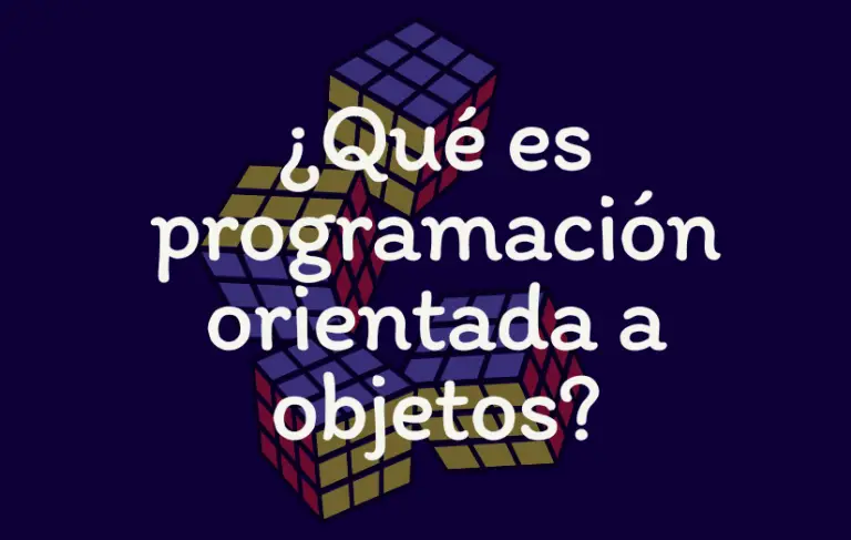 ¿Qué es la programación orientada a objetos? Explicación para niños